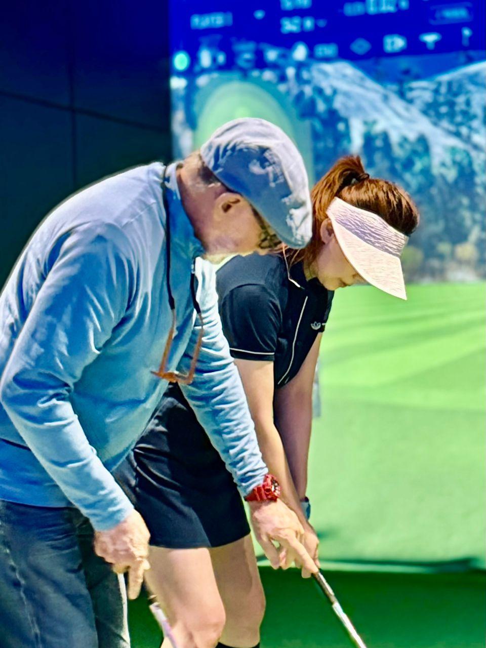 Embodied leadership golf coaching